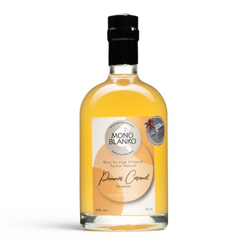 Rhum Pommes, Caramel ; Noisettes - 35cl