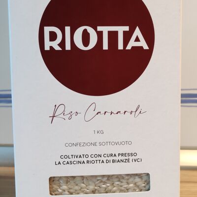 Traditional Carnaroli rice