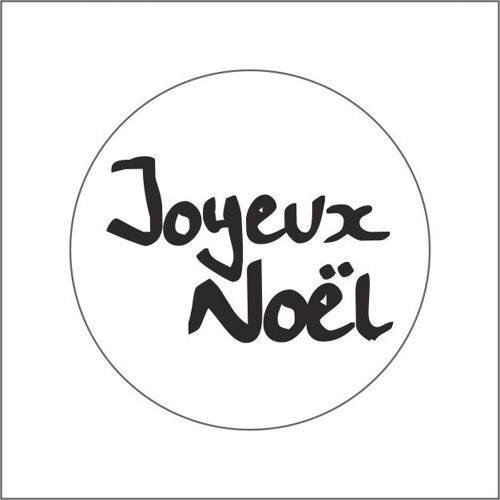 Joyeux Noël – Wens etiket - 500 stuks