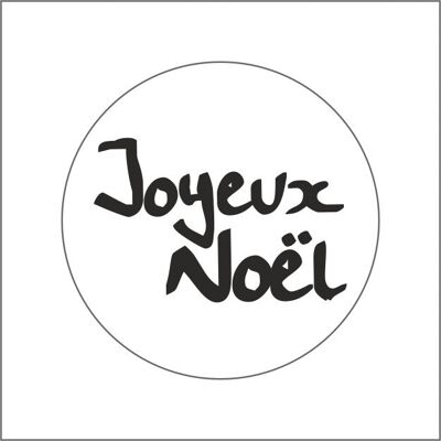 Joyeux Noël - Wish label - 500 pieces
