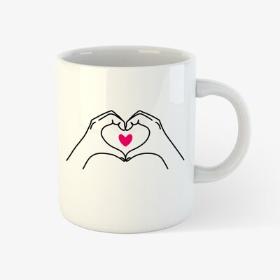 Heart Mug - Pink October