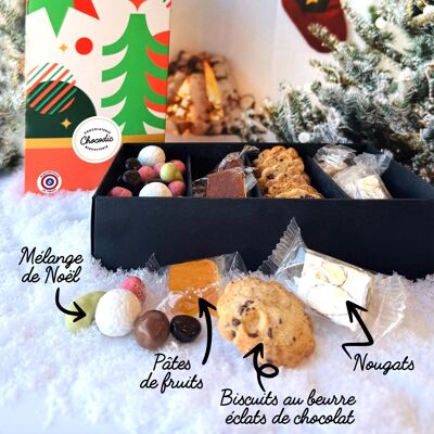caja gourmet | molduras navideñas | Chocodic chocolate artesanal de Navidad