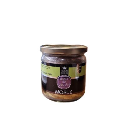 Cod pudding heart (spreadable pudding) 325g ROYAUME DU BOUDIN x6