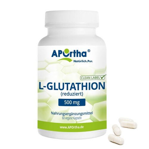 L-Glutathion 500 mg - 60 vegane Kapseln