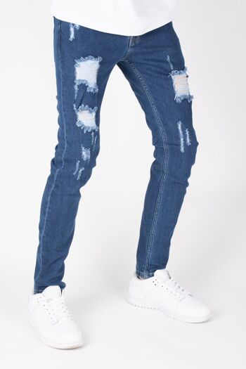 Jeans Slim Bleu P313 3