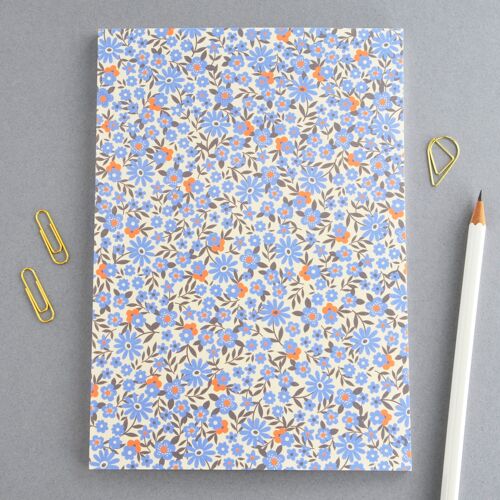 Petit Blue Floral Perfect Bound Notebook Gift