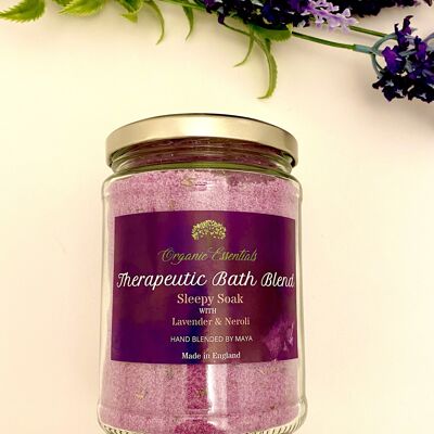 Luxury Bath Blend - Sleepy Soak - Lavender & Neroli