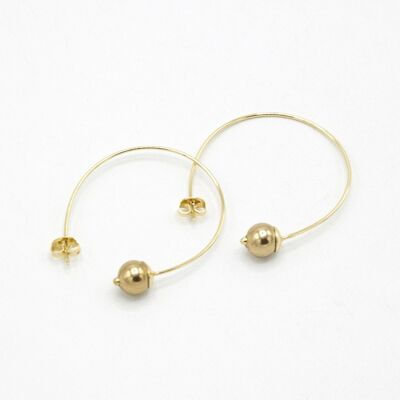 MANGO earrings (gold)- Sita Nevado