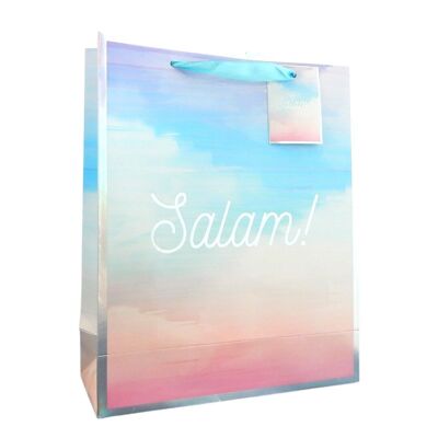 Borsa regalo Salam - Pastello e iridescente