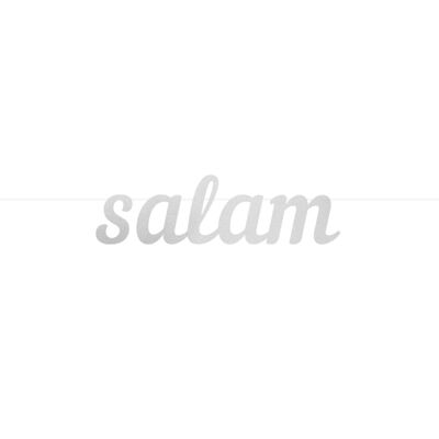 Bandiera della lettera di Salam