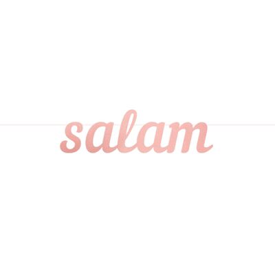 Bandiera della lettera di Salam