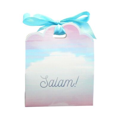Salam Treat Box (paquete de 10) - Pastel e iridiscente
