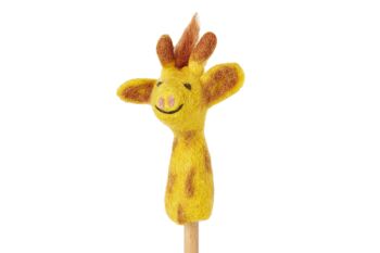 Marionnette à doigt girafe