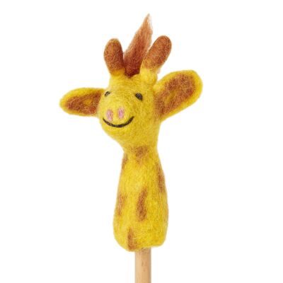 Finger puppet giraffe