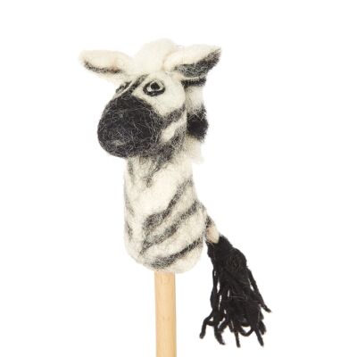 Finger puppet zebra