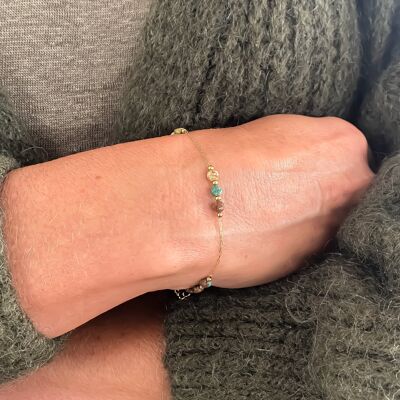 Turquoise Aztec bracelet