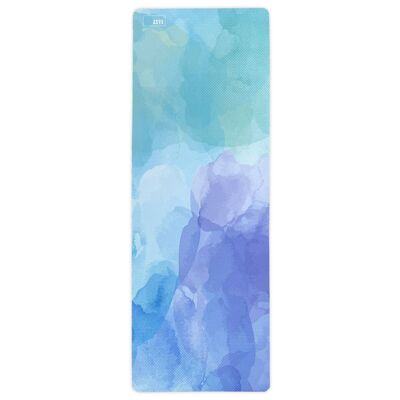 Yogamatte Watercolors Turquoise