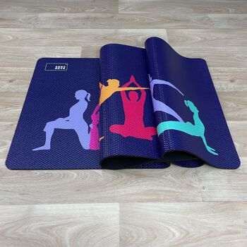 Exercices sur tapis de yoga 8