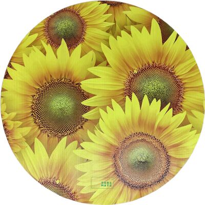 Yogamatte Sunflowers
