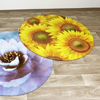 Tapis de yoga Tournesols 3