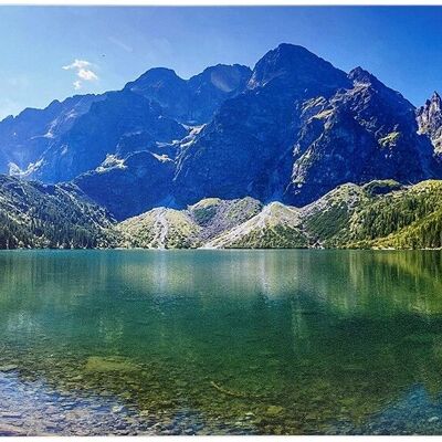 Tappetino per il tempo libero Montagna + Lago