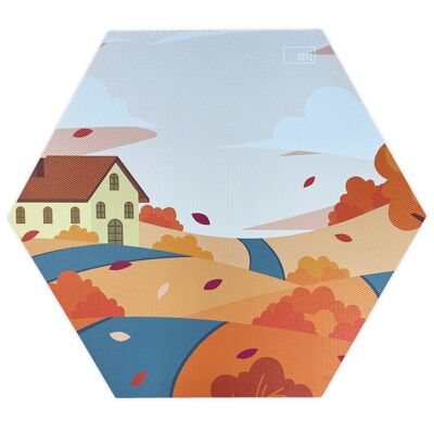 Children's mat autumn