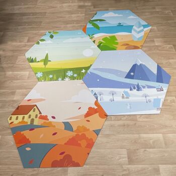 Tapis enfant printemps 10