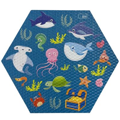 Children's Mat Underwater Animals