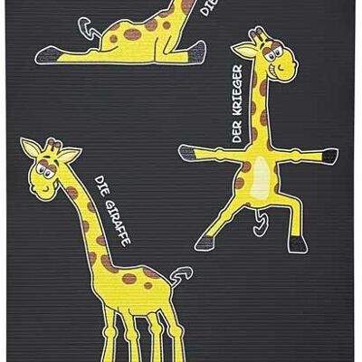 Tapis de yoga enfant girafe