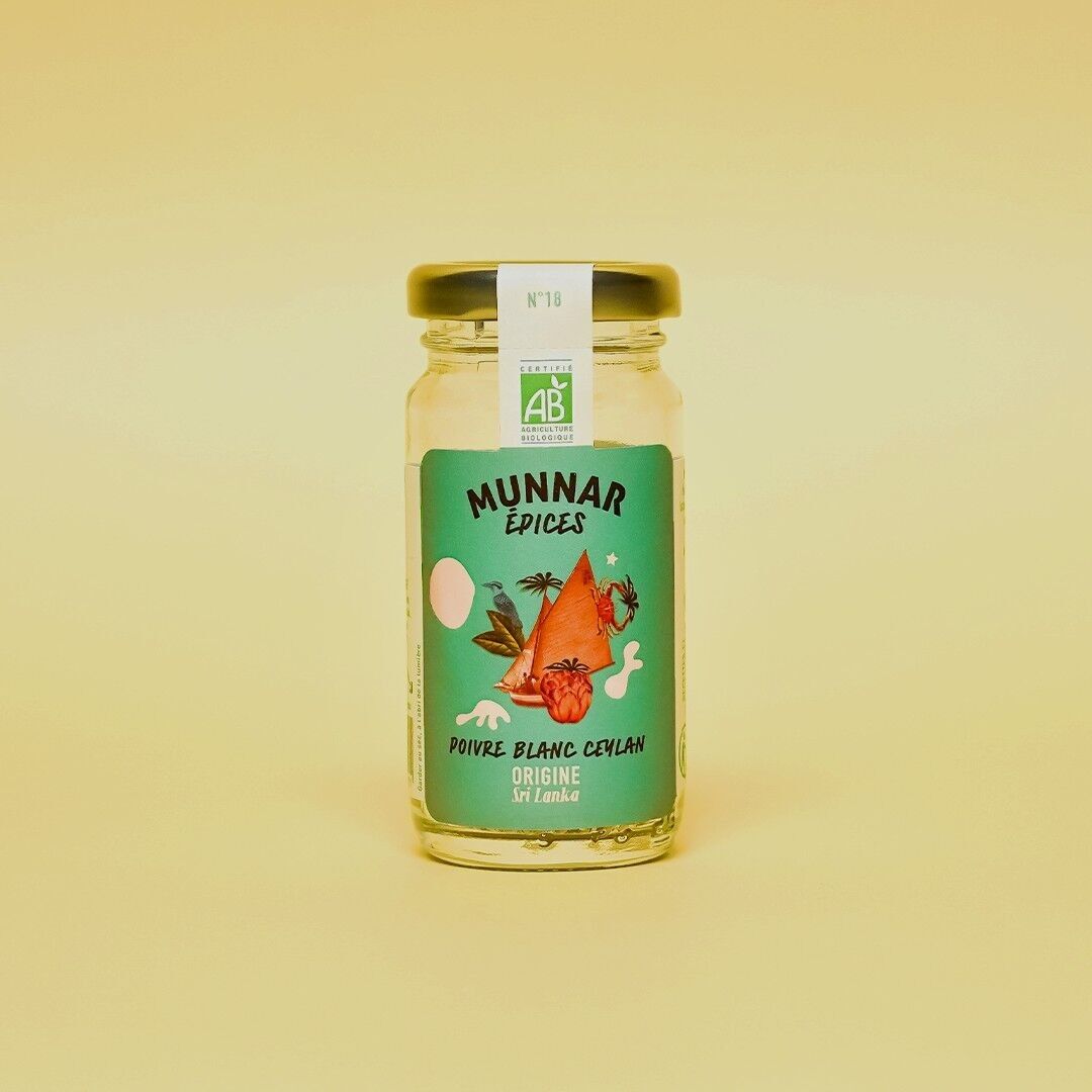 Pepe bianco di Ceylon