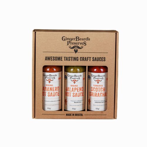 Hot Sauce Collection Gift Box