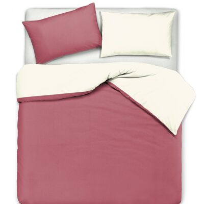 Duvet Cover Set, Double Sided, Natural / Must (DIG169604)