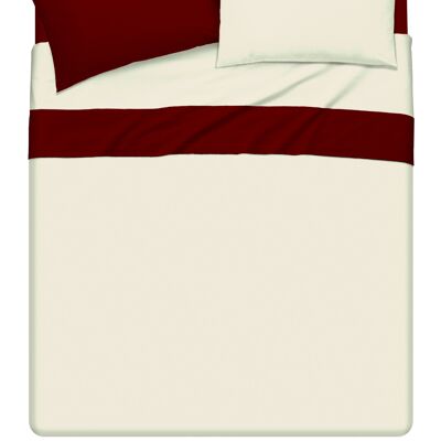 Bed Set, Natural / Bordeaux (BIC780960)