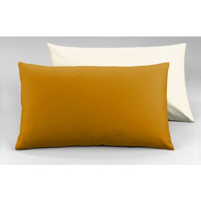 Pair of Pillowcases, Double-sided, Natural / Ocher (DIG780254)