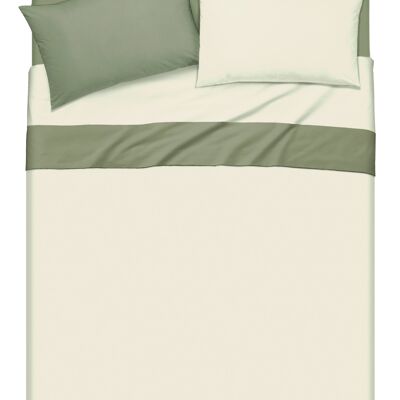 Completo Letto, Naturale/Salvia (BIC780971)