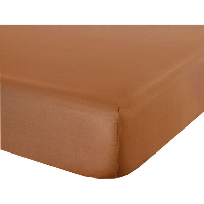 Fitted Sheet, Terracotta (DIG819364)