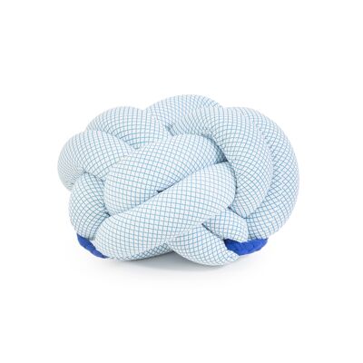 Knotty Knot Kleines Knotenkissen - Blue Honeycomb