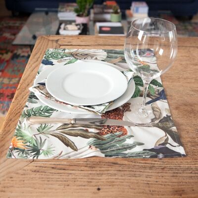 2 Placemats, Cotton, Jungle (GIU169359)