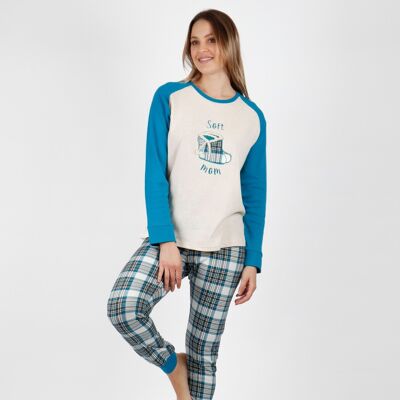 ADMAS Pyjama à manches longues en édition limitée pour femme