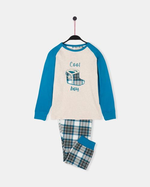 ADMAS Pijama Manga Larga Boots para Niño