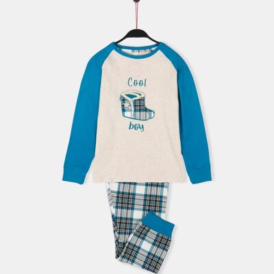 ADMAS Langarm-Stiefel-Pyjama für Jungen