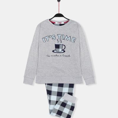ADMAS Let's Stay Long Sleeve Pajamas for Boys