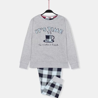 ADMAS Let's Stay Langarm-Pyjama für Jungen