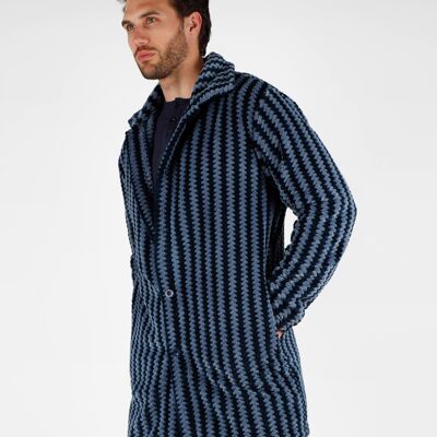 STAY AT HOME Warm Long Sleeve Office Robe for Men