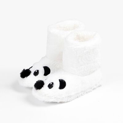 ADMAS Panda-Stiefel/Hausschuhe für Damen