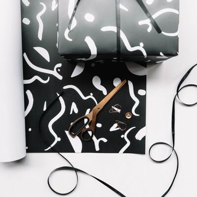 Curves Wrapping Paper
