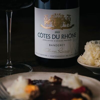 Olivier Ravoire - AOP Côtes du Rhône Rot - 2022