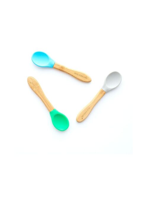 Best Bamboo and Silicone Spoon Set