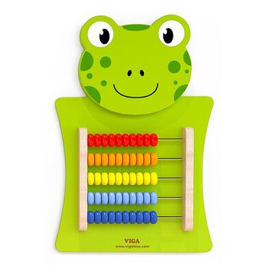 Viga - Frog Wall Toy Abacus