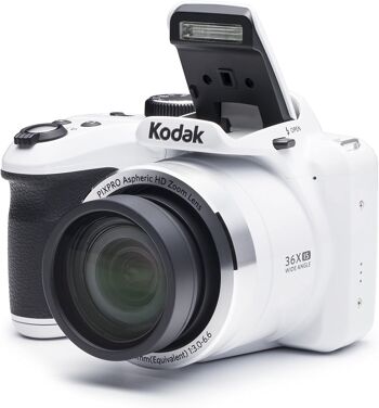 Kodak Pixpro Astro Zoom AZ365 Blanc - Appareil Photo Numérique Bridge 3